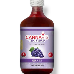 CannaVis THC Syrups 1000MG-Grape