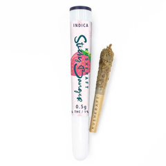 0.5g Infused Sticky Banger Pre-Roll Indica - Vanilla Gorilla - Strawberry Banana - by KushKraft