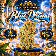 Blue Dream • Sativa • 20–24% THC • MEGA VALUE • 1 OZ $20 • 2 OZ $35 • 4 OZ $60