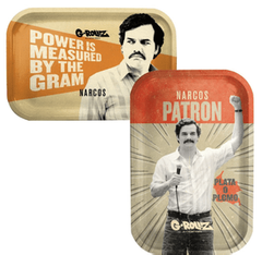 G-Rollz Narcos Escobar Metal Rolling Tray - Medium