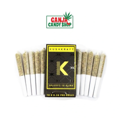 Kushkraft Spliffy's 10 Pack Pre-Rolls - 3 grams (10 x 0.03 Pre-Rolls)