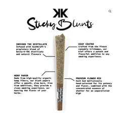 KushKraft Sticky Blunts 1.2 Grams | Russian Cream