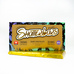10 Year Anniversary Indica 500mg Dark Chocolate Shatter Bar