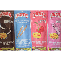 2 x 1.3 GRAM PRE ROLLS SHATTER INFUSED 2for45 4for80