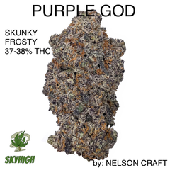 PURPLE GOD - AAAAA+ 37% THC (2 OZ FOR $300) by: NELSON CRAFT