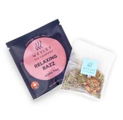 Relaxing Razz 40mg THC Single | Wesley Tea
