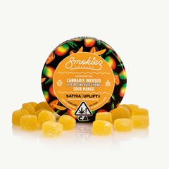 Sour Mango Sativa 100mg THC Live Resin Fruit Chews - CA
