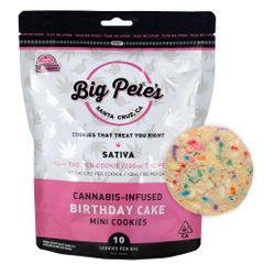 Birthday Cake Cookies 100mg Sativa (10pk)