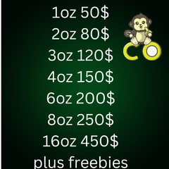 2oz for 80$ / 3oz for 120$ / 4oz 150$ AAA Quality 🔥 (Plus Freebies)(6 strains available)