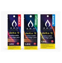 Zen Vape Pens (1,200mg THC) | $55 for 2 | $90 for 4 - Disposable - Great battery life!