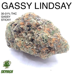 GASSY LINDSAY AAAA+ 31-32% THC (2 OZ FOR $150) (4 OZ FOR $275)