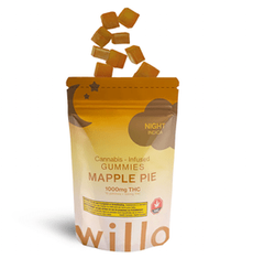 Willo 1000mg THC Gummies: Mapple Pie (Night)