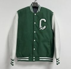 CAFE Green Varsity Jacket - MEDIUM