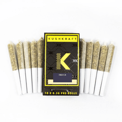 Triple Cheese Premium Indica 10x.3g Spliffy's Pre-Rolls by KushKraft