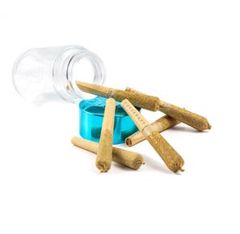 6 x 0.5g Infused Sticky Banger Pre-Roll Hybrid Sweet Blue Lychee Ice by KushKraft