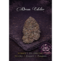 Dream Catcher 25-29% THC | HYBRID | $70 an oz | $100 for 2 ozs | $175 for 4 ozs | $300 for 8 ozs | $525 a P | 