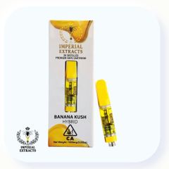 Imperial Extracts-Banana Kush|3x Distilled Premium 1.0g Cartridge