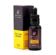 1200mg CBD:THC 1:1 Infusion by Wesley Tea