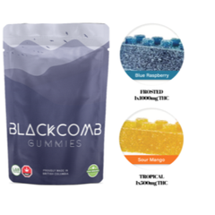 Blackcomb Frosted Gummies 500mg and 1000mg