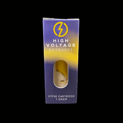 High Voltage Extracts  – Alpha OG - Sauce Cart (1g)