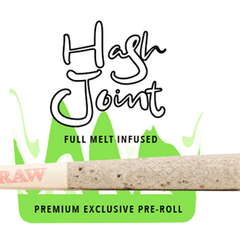 Amnesia Haze Mini Full Melt Hash Infused 0.5g Pre Roll by KushKraft