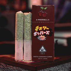 ⚡️ POWER UPS - Cherry Popperz - 2x Pre Rolls (3g)