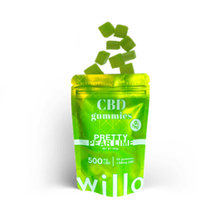 Willo 500mg CBD Gummies: Pretty Pear Lime