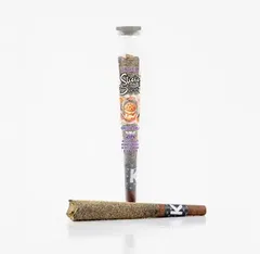 1 x 1g Shatter Infused Indica Blunt Cookies & Cream by KushKraft