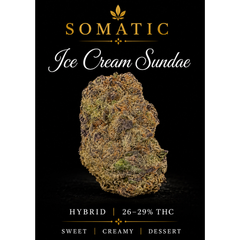 Ice cream Sundae | HYBRID | 26-29% THC | $70 oz | $100 2 oz | $170 4 ozs | BULK AVAILABLE |