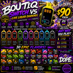 BOUTIQ Switch V5 Liquid Diamonds - 2G (Limited Import)