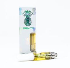 White Widow 1000mg Live Resin Vape Cartridge by Pineapple Express Meds PEX / PEM