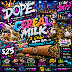Hand-Rolled Chamomile 2 Gram Blunt (Cereal Milk)