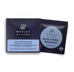 Blue Citrus Royaltea 40mg THC 10-pack | Wesley Tea