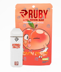 Ruby - Disposable - Live Resin - Peach Rings - 1g | the Chronic ...