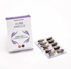 500mg (10x50mg) THC Plus (RSO) Capsules by Herb Angels