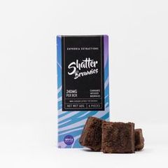 240mg Indica Shatter Brownies by Euphoria Extractions