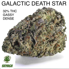 GALACTIC DEATH STAR AAAA+ 31-32% THC (2 OZ FOR $150) (4 OZ FOR $275)