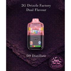 *NEW* 2G Dual Flavoured Drizzle Switch Distillate Vapes (BULK AVAILABLE )