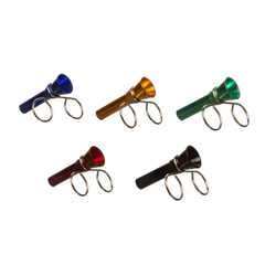 METAL BOWL/POPPER SET WITH CLIP - 2 FOR $5!