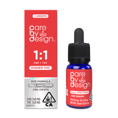 Care By Design | 1:1 Full Spectrum CBD Drops 15ml