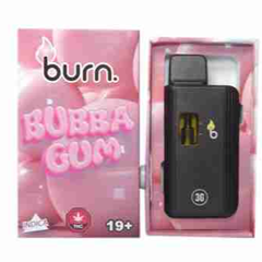 3 Gram Burn Disposable Vapes – Bubba Gum (Indica) (3 Gram)
