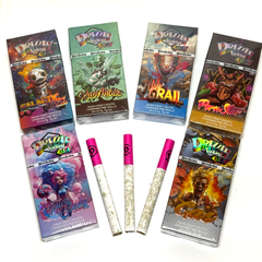  10x 0.7g — AAAA Exotic Pre Rolls by Drizzle Factory 