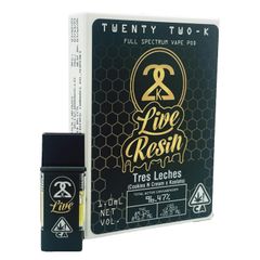 22K - Live Resin - Tres Leches 1.0ml POD