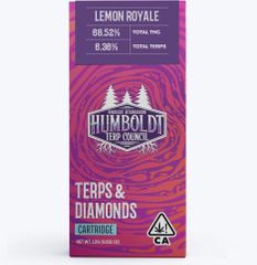 Humboldt Terp Council | Live Resin Vape Cartridge Lemon Royale 1g
