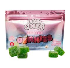 500mg Live Resin Green Apple Gummies by Loud Clouds