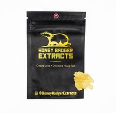 3.5G Alaskan Thunder Fuck Sativa Shatter by Honey Badger
