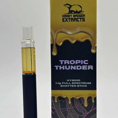Honey Badger Extracts 1.1G Shatter Stick-Tropic Thunder