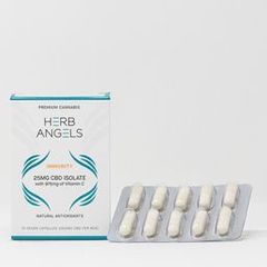 Capsules: Immunity 250mg (10x25mg) CBD by Herb Angels