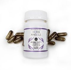 500mg (10x50mg) THC Plus (RSO) Capsules by Herb Angels