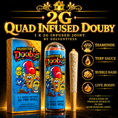Solvent7ess Quad Infused Douby – 2G